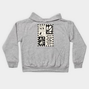 Plant grid Kids Hoodie